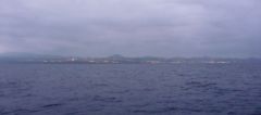 Ponta Delgada au petit matin du 35em jour